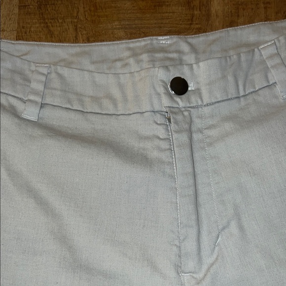 Lululemon Athletica Gray Flat Front Shorts - Picture 2 of 4